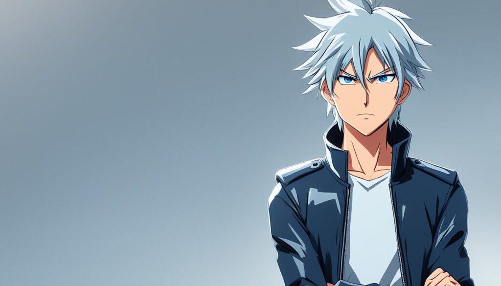 anime characters with gray hair