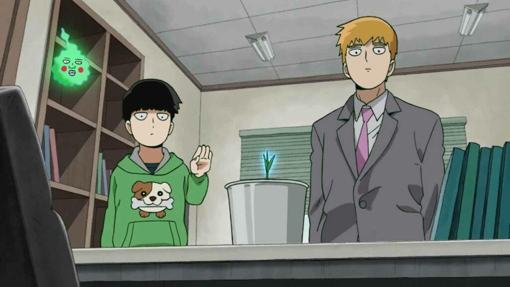 Mob growing a plant