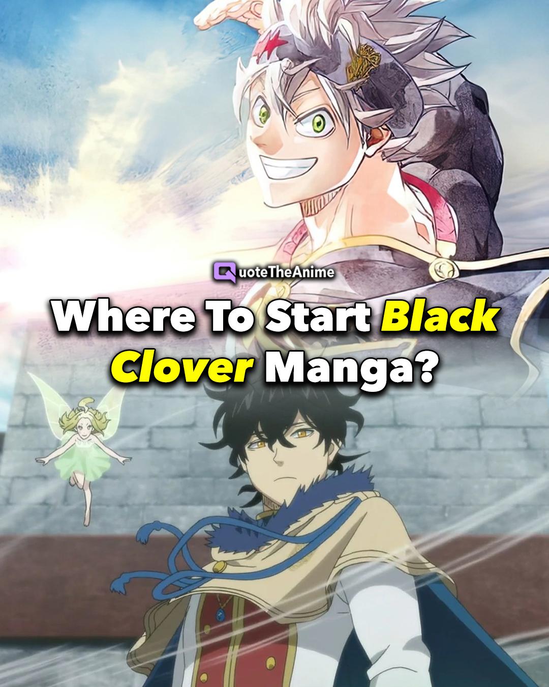 where to start black clover manga after anime episode 170