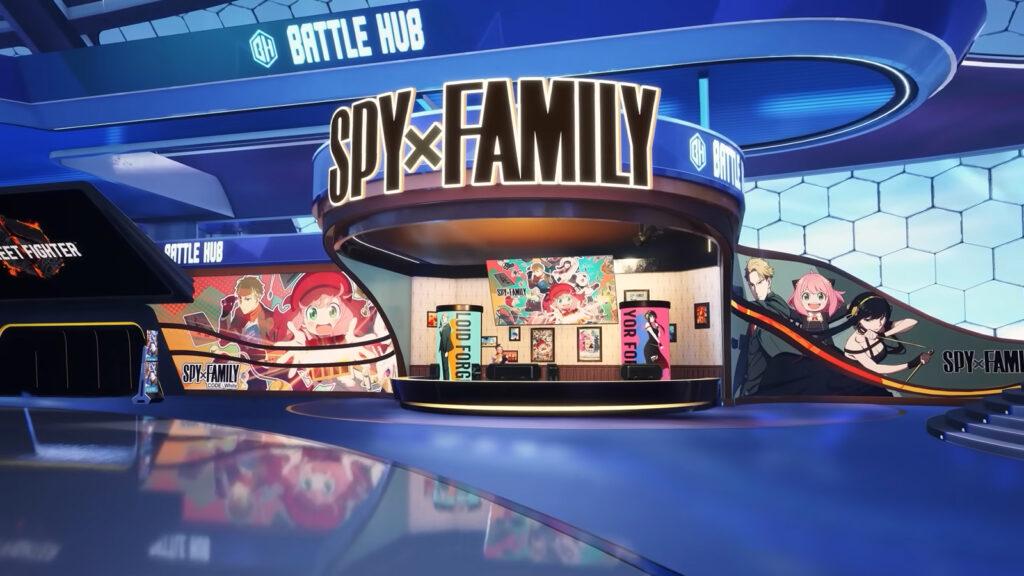 Spy x Family Street Fighter 6 crossover changes to the Battle Hub